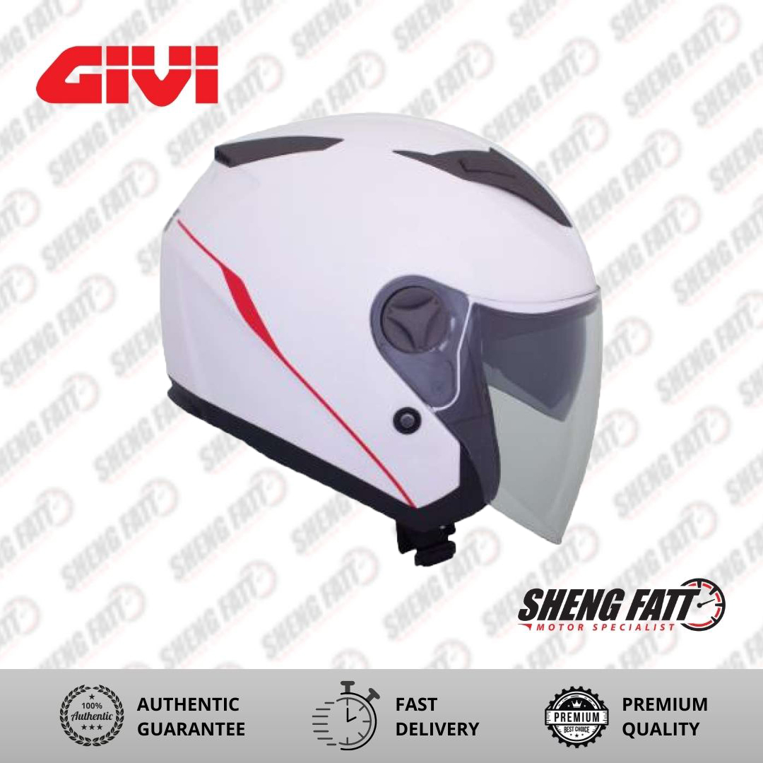 GIVI M30.3 D-Visor Solid White Open 