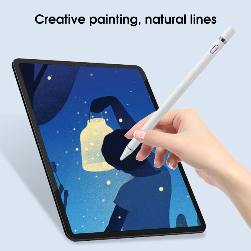 Jvgood bút cảm ứng sơn màn hình cảm ứng để viết & vẽ bút cảm ứng có thể sạc lại bút điện dung chủ động bút cảm ứng thông dụng bút vẽ cho điện thoại máy tính bảng
