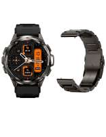 Original KOSPET T3 Ultra smartwatch for Men GPS 1.46″ AMOLED 100M Waterproof Rugged Military Bluetooth Call Answer/Dial Sport Fitness Tracker Blood Pressure/Sleep Monitor 70 Days Battery Life Watches for Android iPhone