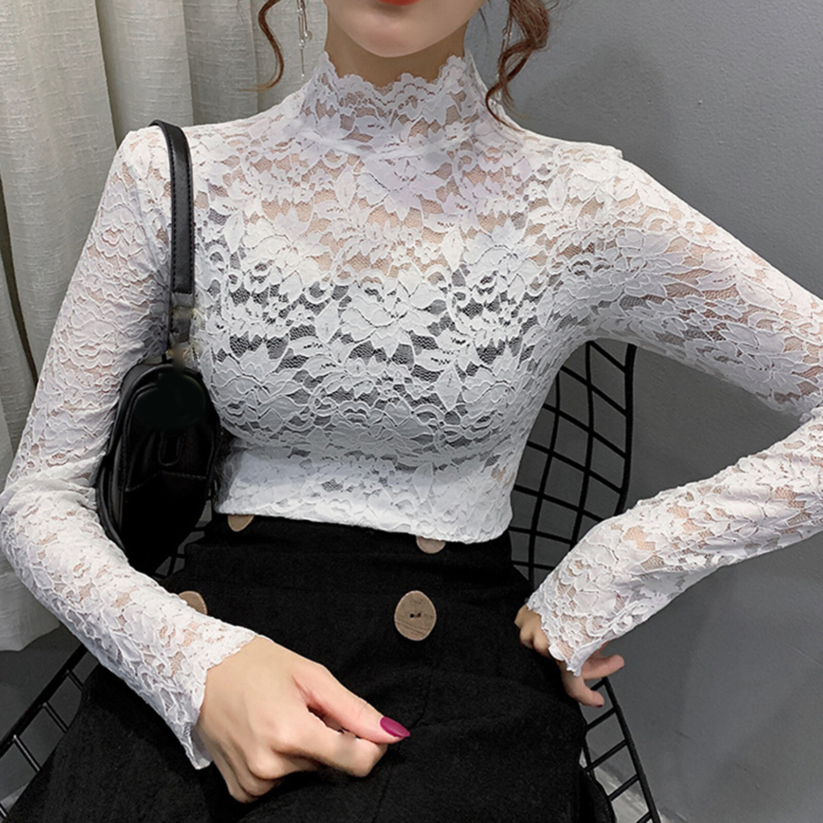 formal lace top