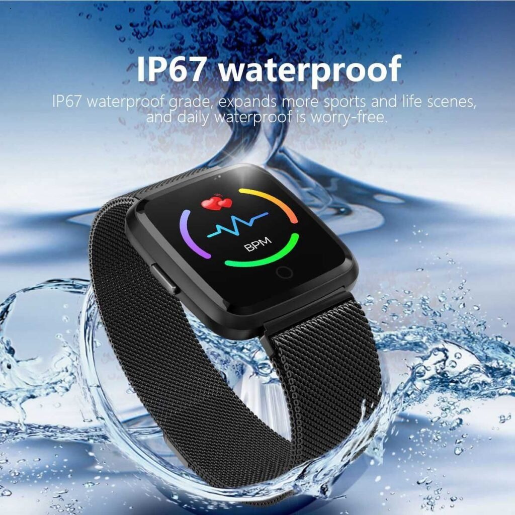 Y7 Smart Watch Waterproof Blood pressure pedometer.