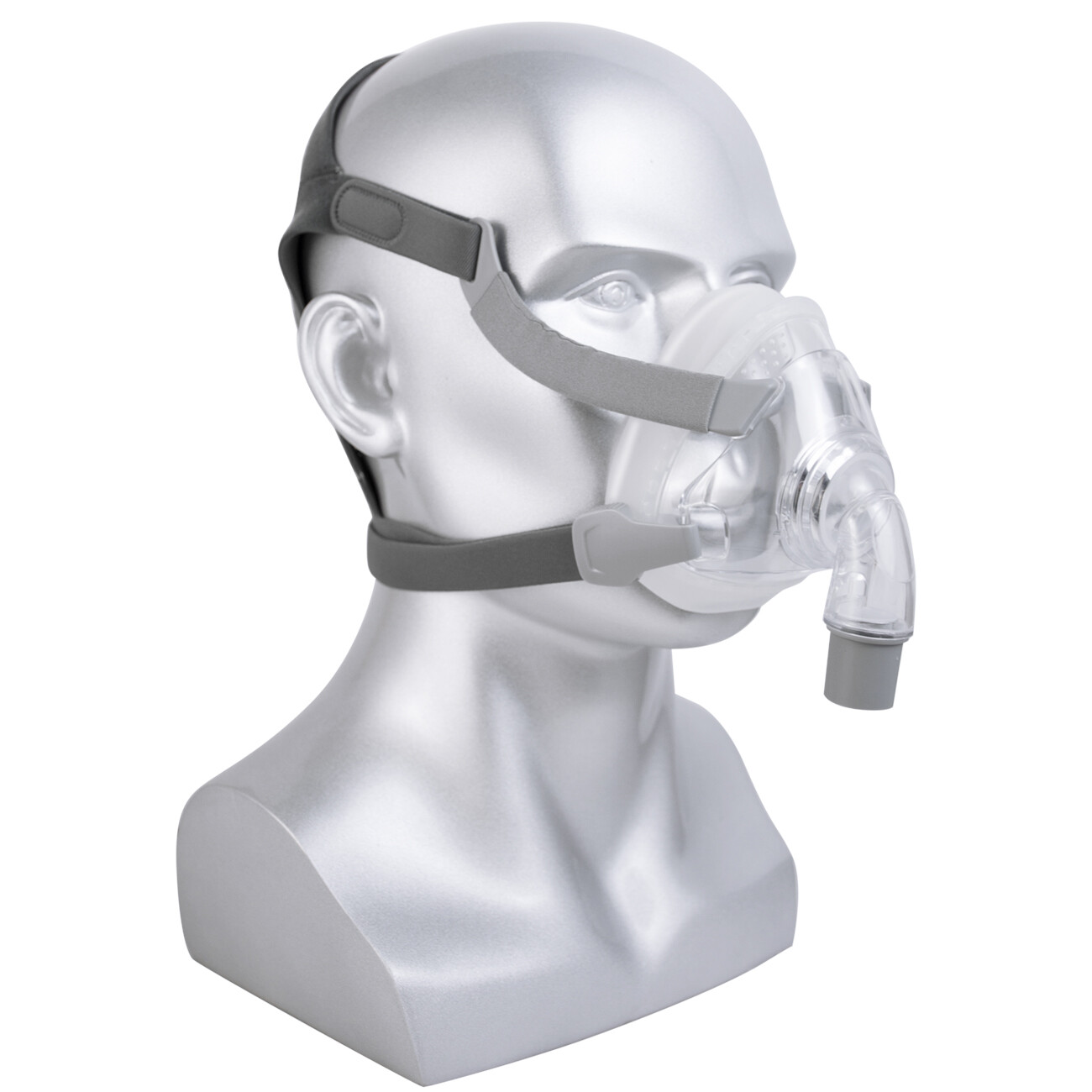 carejoy CPAP Full Face Mask For Sleep Apnea Anti Snoring Treatment Solution Forehead Frame-free Design With Free Adjustable Headgear ราคา 1,198 บาท*ส่งฟรี