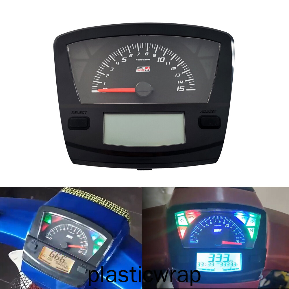 Đồng hồ kỹ thuật số uma cho honda ex5 dream cop đồng hồ kỹ thuật số dream/hp hiển thị tốc độ điện tử cho xe máy