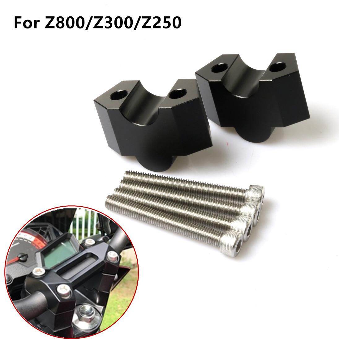 Handle Bar Handlebar Fat Bar Risers Mount Clamp for Kawasaki 2018