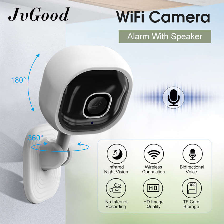 Jvgood camera ip bóng đèn camera toàn cảnh camera blub có đèn camera an ninh 360 ° không dây wifi camera quan sát camera hd 1080p ứng dụng có micrô quan sát ban đêm âm thanh