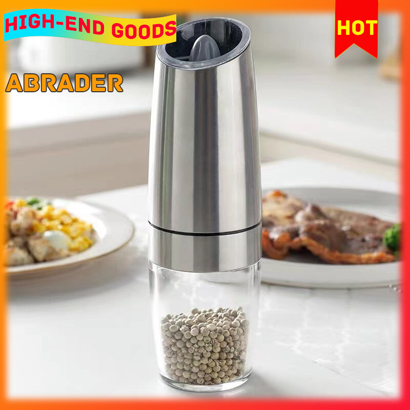 Gambar Pepper Grinder Electric Pepper Grinder Black Pepper Grinder Bottle Stainless Steel