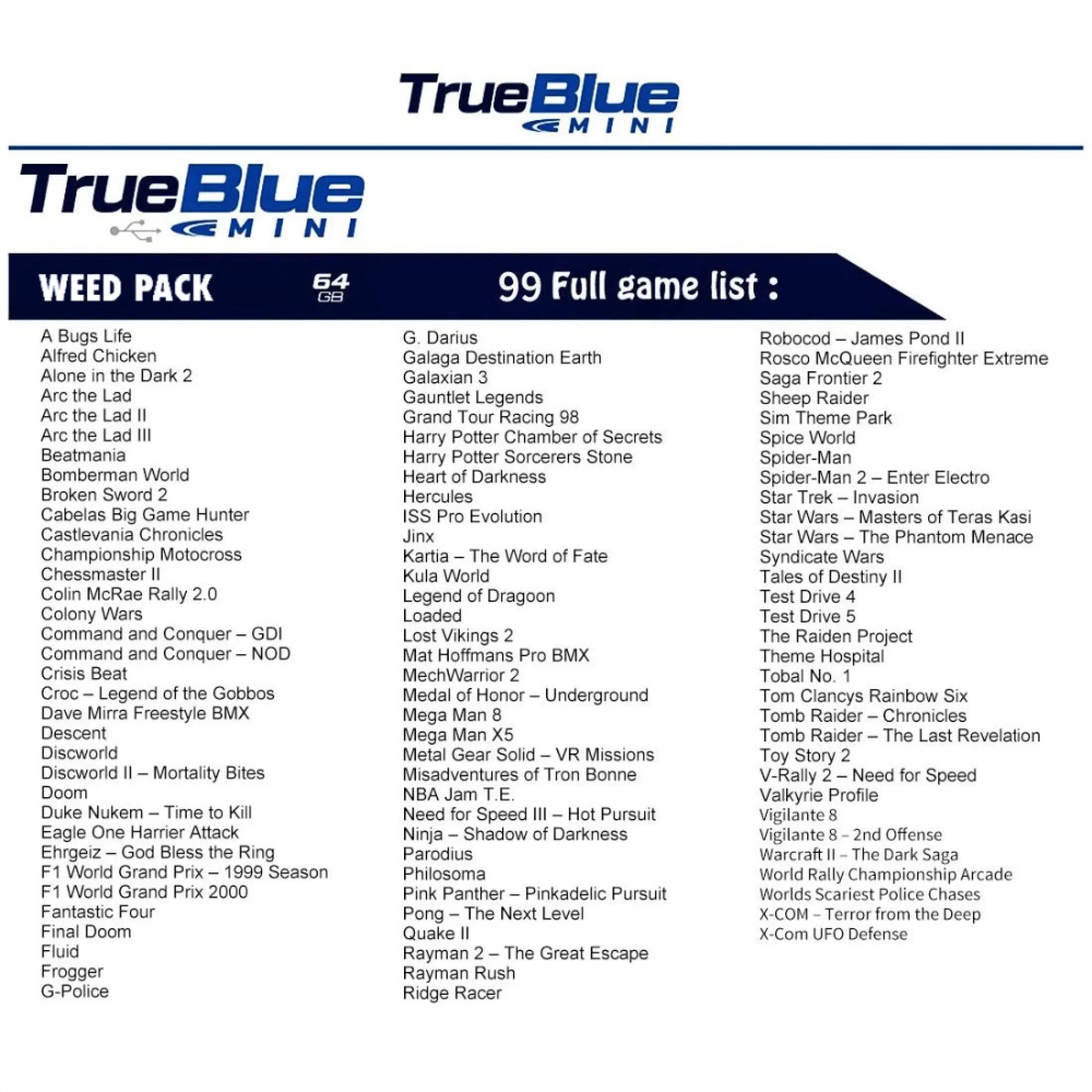 true blue mini stick