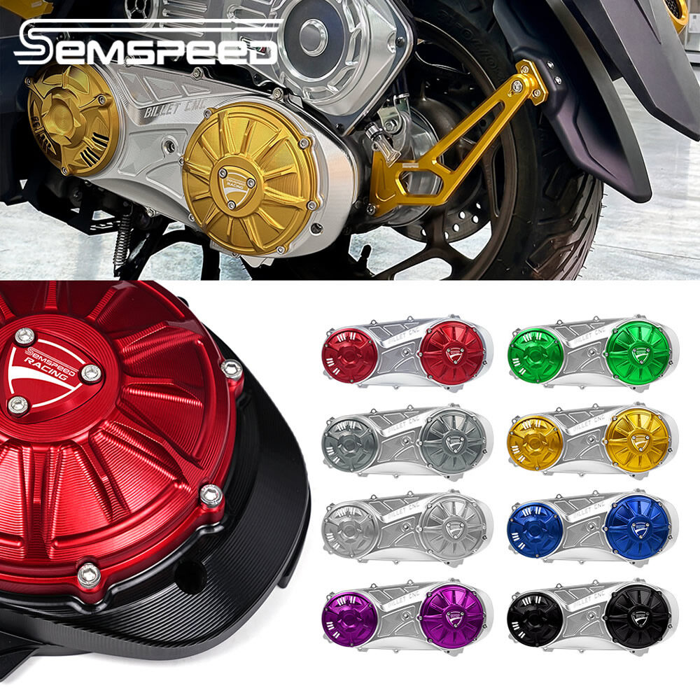 SEMSPEED For Honda Lead Click Giorno 160 125 Motorcycle CNC Crankcase Cover Crank Case Guard Protector ราคา 12,411 บาท*ส่งฟรี