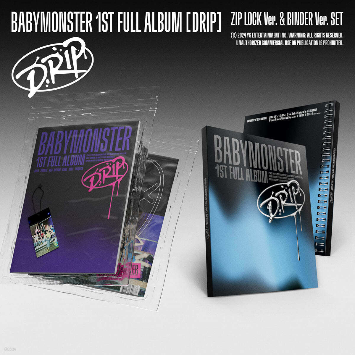 Babymonster 1St Full Album Drip Yg Tag Ver. - Official Factory