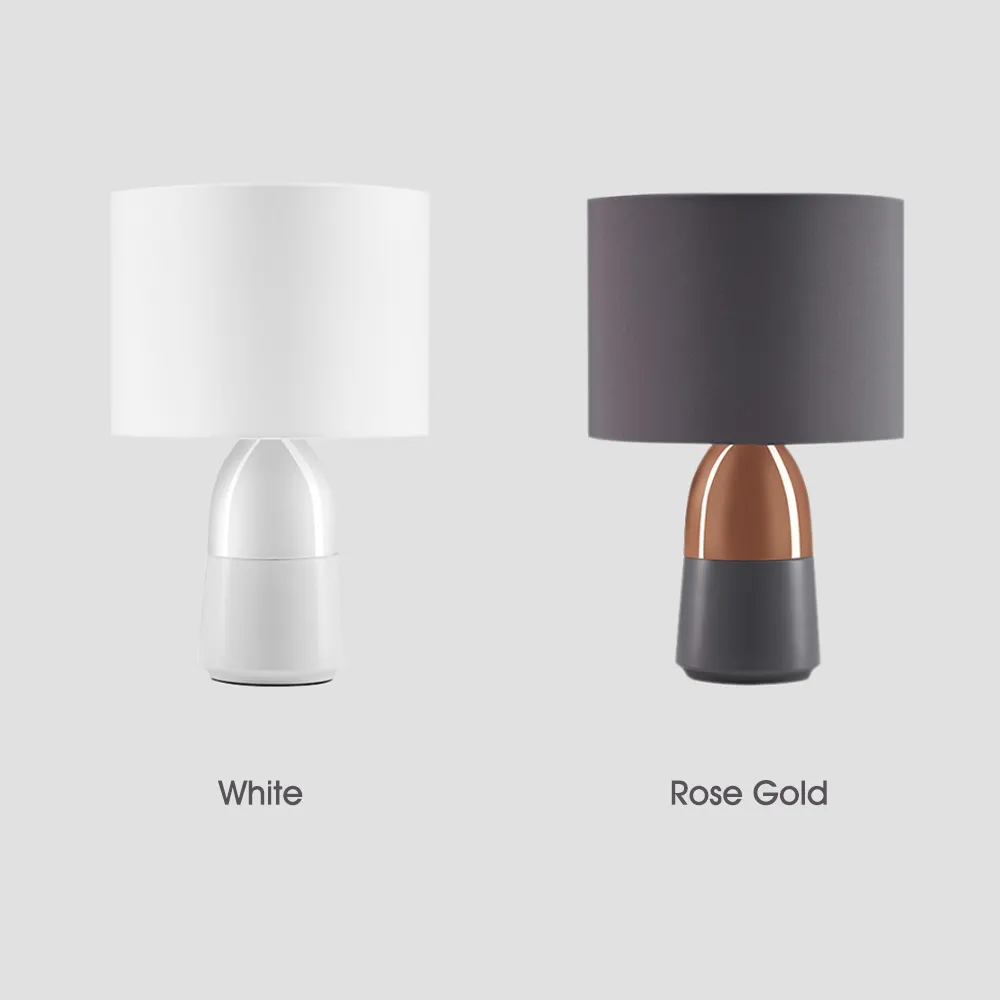 rose gold touch lamp