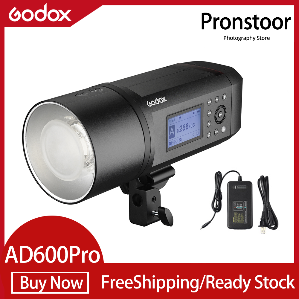 Upgrade Godox AD600Pro 600W Outdoor Flash Li-on Battery TTL HSS Built-in 2.4G Wireless X System ราคา 30,189 บาท*ส่งฟรี