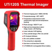 UNI-T UTI120S UTI712S Thermal Imaging Camera 120x90 Pixel Construction Thermal Imager For Repair Floor Heating Tube Testing