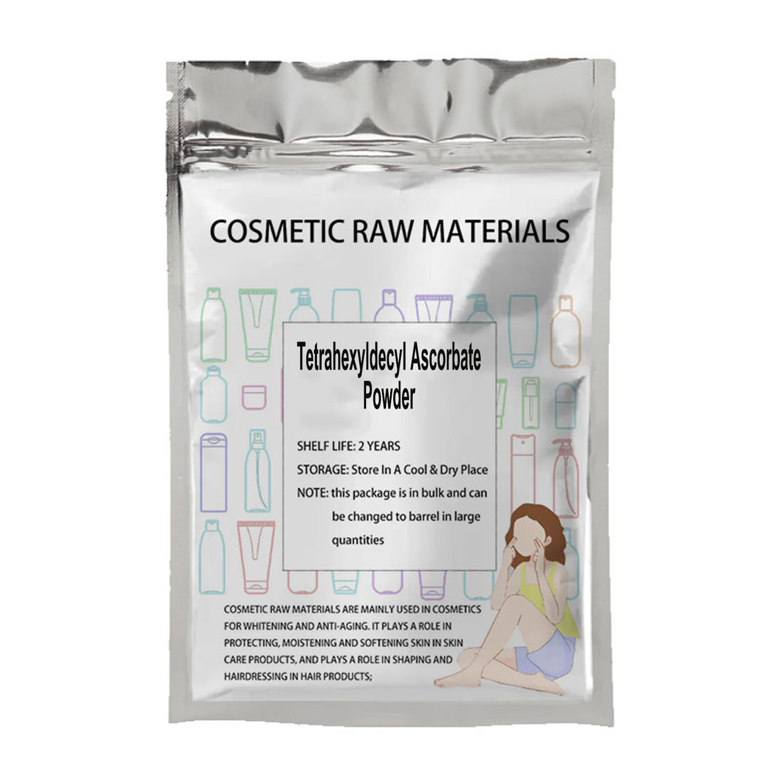 Tetrahexyldecyl Ascorbate bột mỹ phẩm nguyên liệu