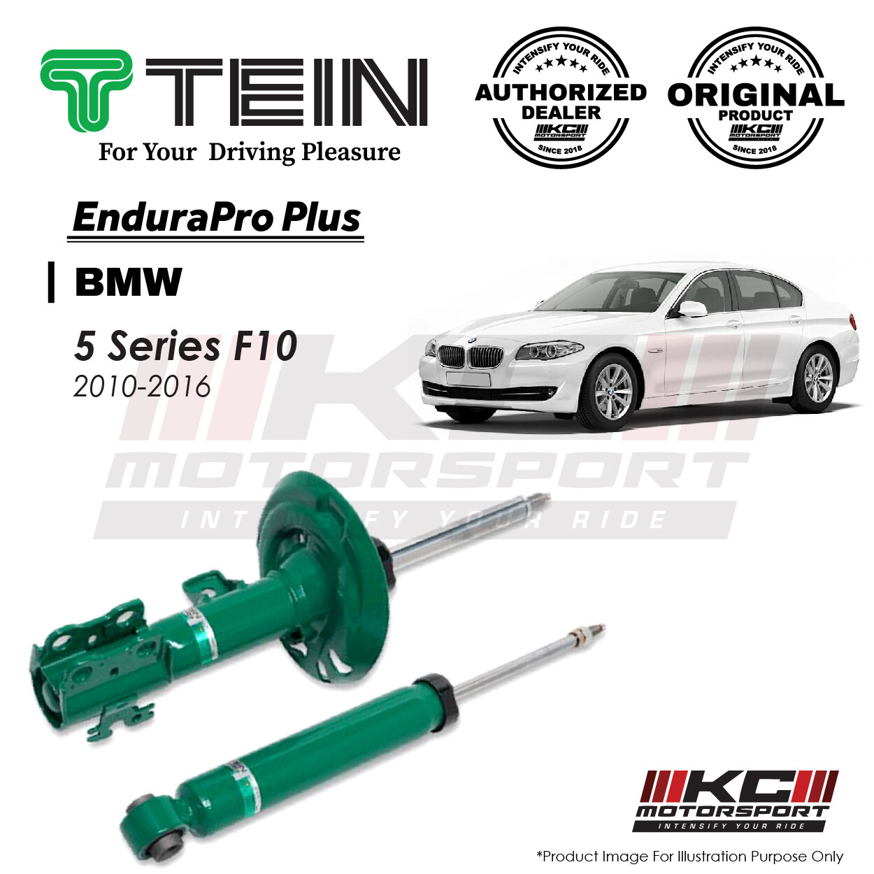 BMW 5 Series F10 2010-2016 - TEIN Endura Pro Plus OE-Shape