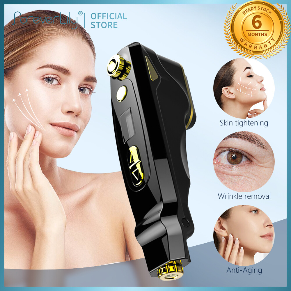 foreverlily Mini Hifu Tập Trung Siêu Âm RF Mặt Cổ Nâng Mát Xa Làm Đẹp Xóa Nếp Nhăn Thắt Chặt Công Cụ Tần Số Vô Tuyến [GD]