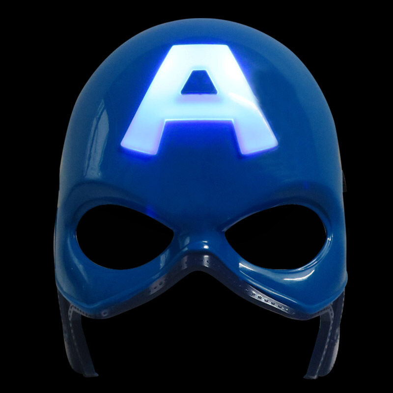 Marvel Avengers Toys LED Light Spider Man Hulk Iron Man Captain America