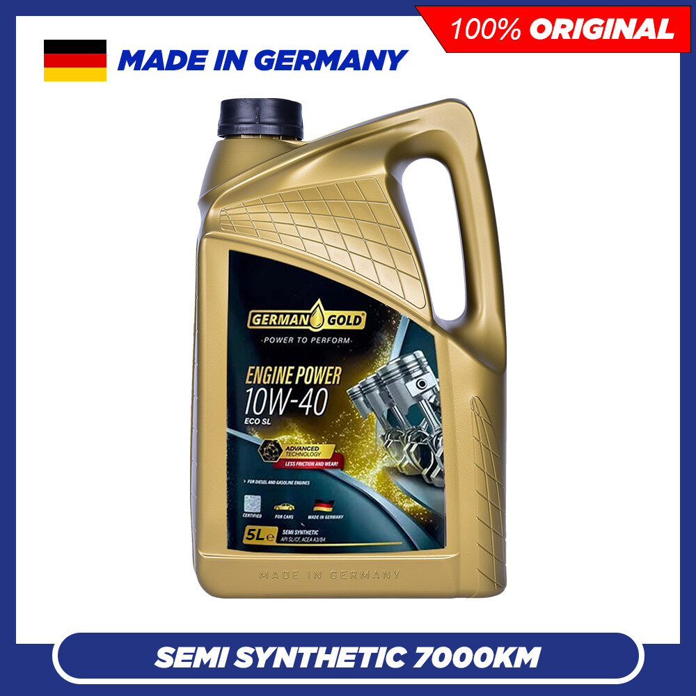 GERMAN GOLD ENGINE POWER 10W40 Semi Synthetic Engine Oil (5L ...