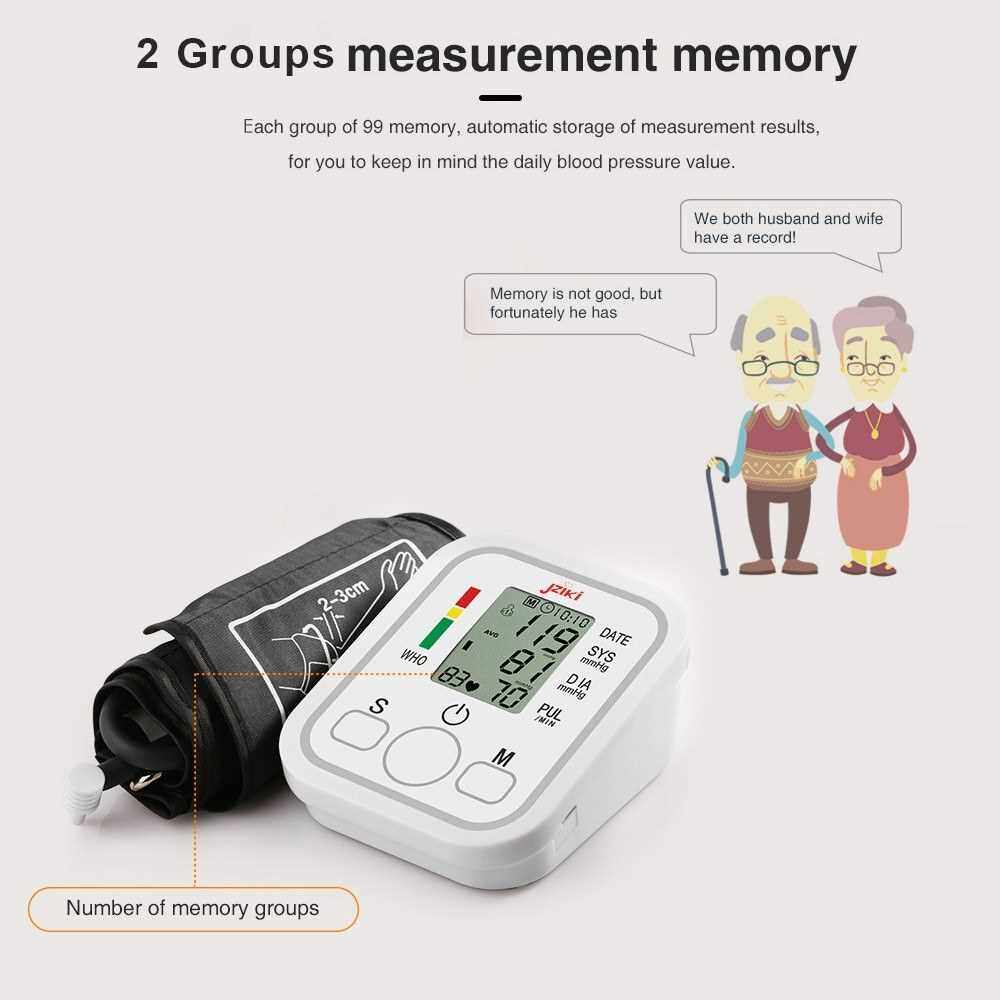 JZIKI ZK-B869 Upper Arm Blood Pressure Monitor Digital BP Monitor ...