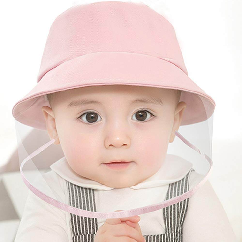 infant face shield hat