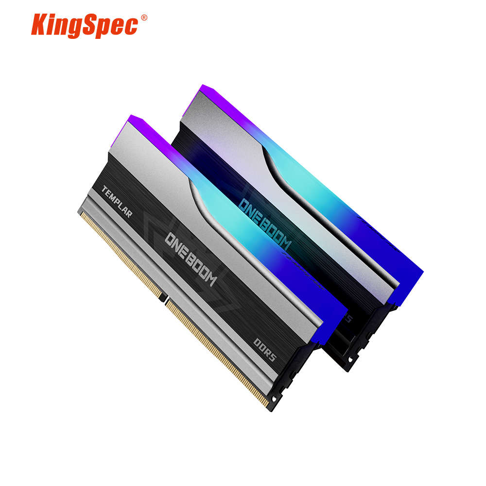 KingSpec One Boom RAM DDR5 RGB 6000MHZ Desktop Memory 32GB (16GB*2) CL38 288-PIN DIMM Giá 11,660,000 Đồng*Miễn phí vận chuyển
