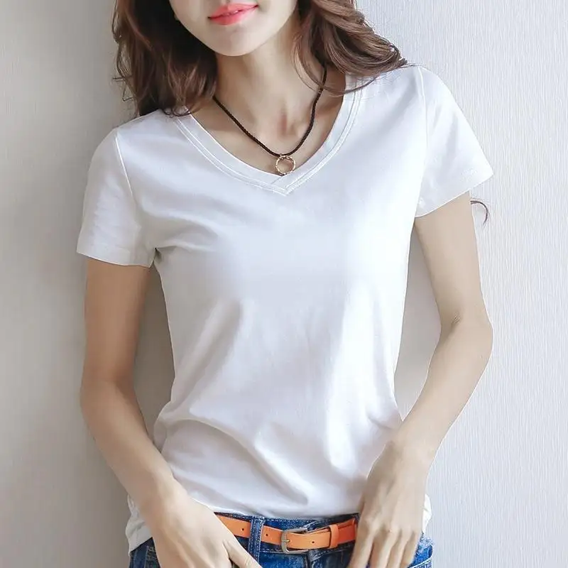plain t shirts for women