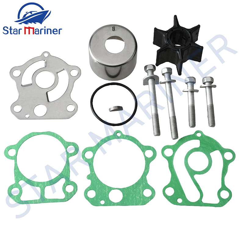 67f-w0078 cánh quạt máy bơm nước kit cho động cơ yamaha outboard 4t f75 f80 f90 f100 67f-w0078-00 18-3409 động cơ thuyền thay thế các bộ phận
