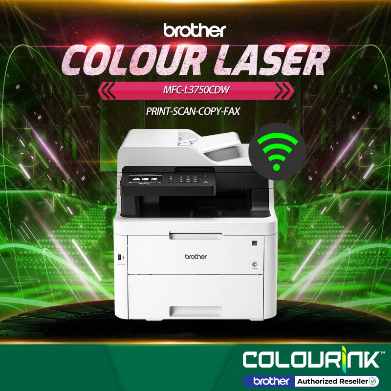 Brother Business Colour Laserjet Printer MFC-L8690CDW Up To 31ppm A4 All in  One Wireless, Auto 2-sided Print & Scan