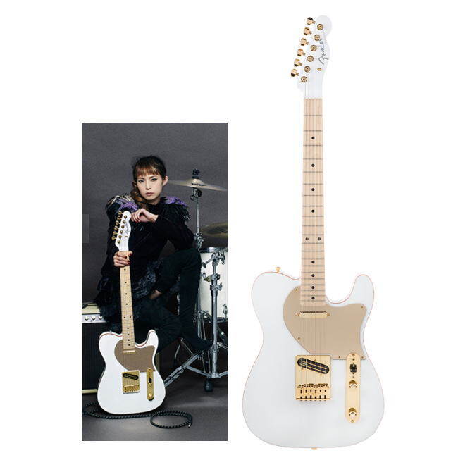 Fender Japan Scandal Haruna Signature Telecaster Electric Guitar