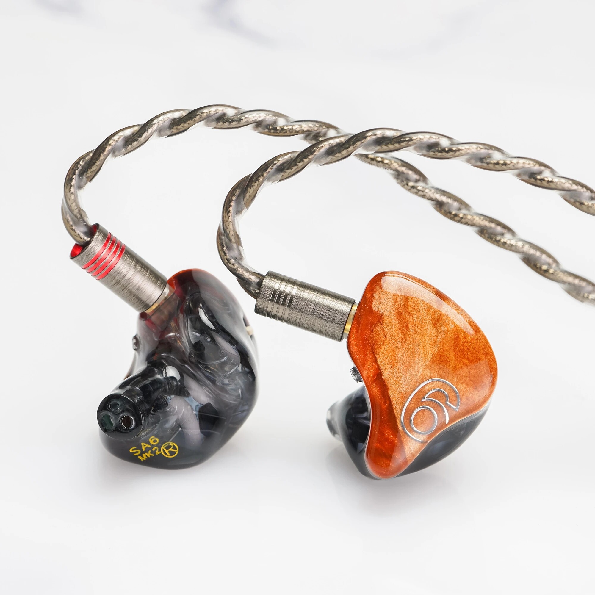 DUNU SA6 MKII /MK2 6BA Two Adjustable Tunings Monitors IEMs In Earphones Headphones ราคา 27,267 บาท*ส่งฟรี