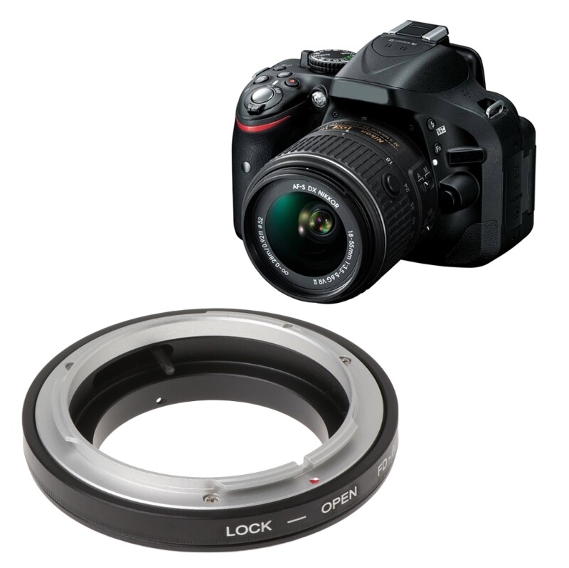 Canon Fl R Mount Lenses FD-AI Mount Adapter Ring For Canon FD