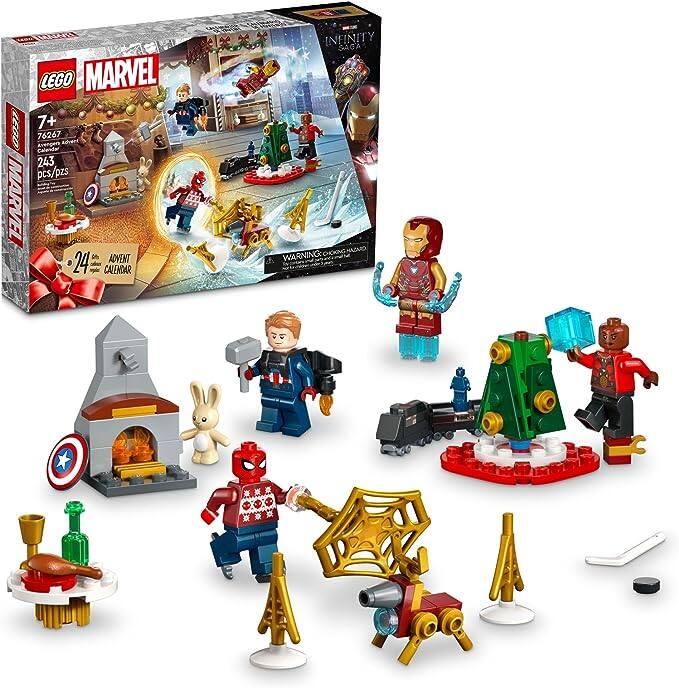 LEGO Marvel Avengers 2023 Advent Calendar 76267 Holiday Countdown Playset