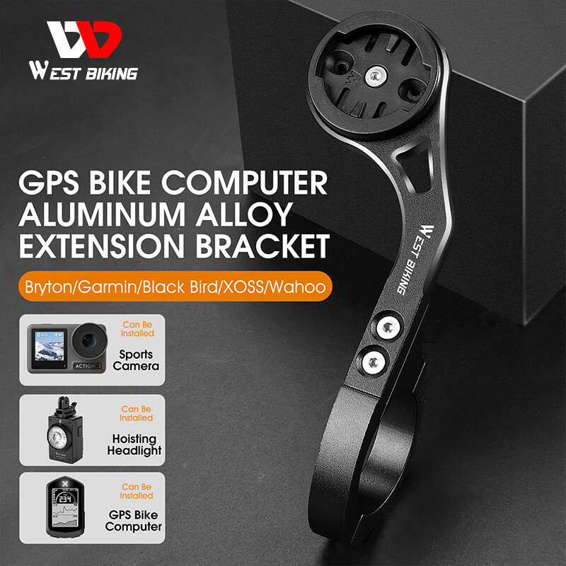 West biking giá đỡ máy tính xe đạp giá đỡ đèn xe đạp giá gắn đèn pha xe đạp gps giá đỡ đèn pin igpsport garmin bryton wahoo gopro xoss
