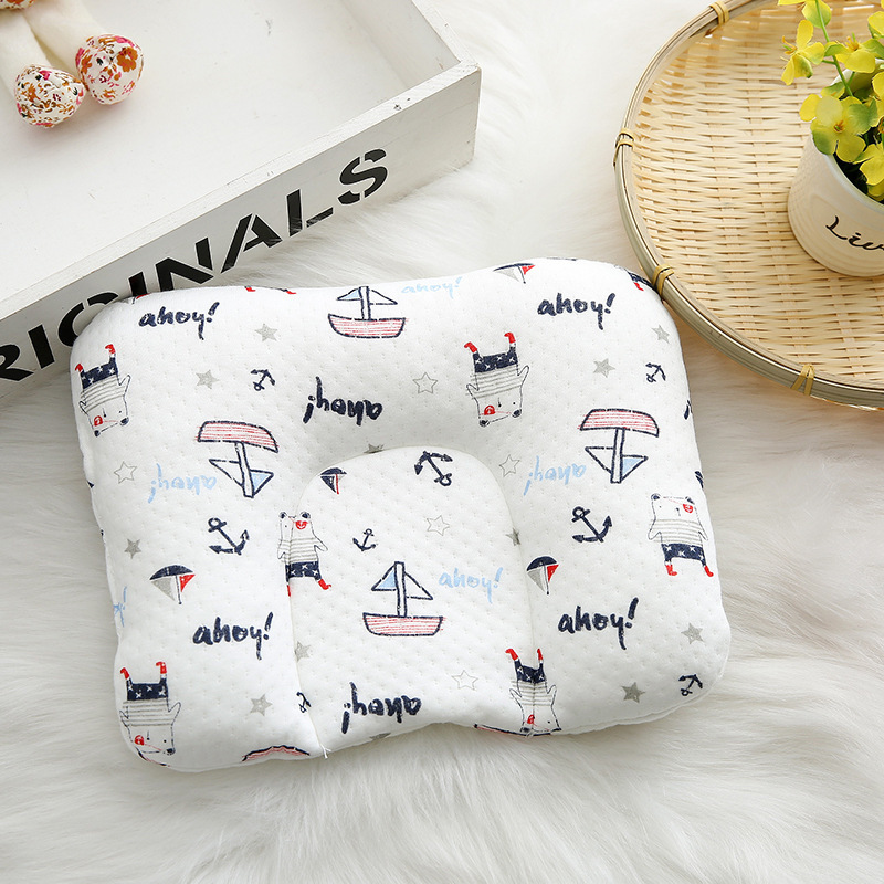 Yana Kamote Baby Pillow Neonatal Styling Pillow Childrens Sleep Pillow Baby Pillow Anti-bias U-shaped Pillow