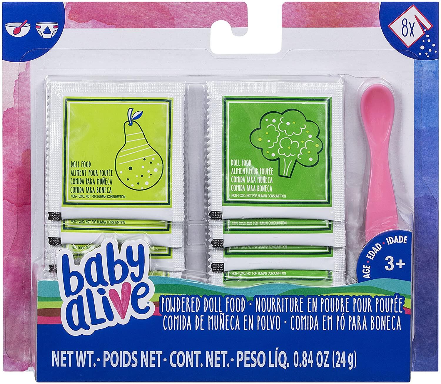 Baby Alive Powdered Doll Food E0302 Bé còn sống bột búp bê thực phẩm e0302