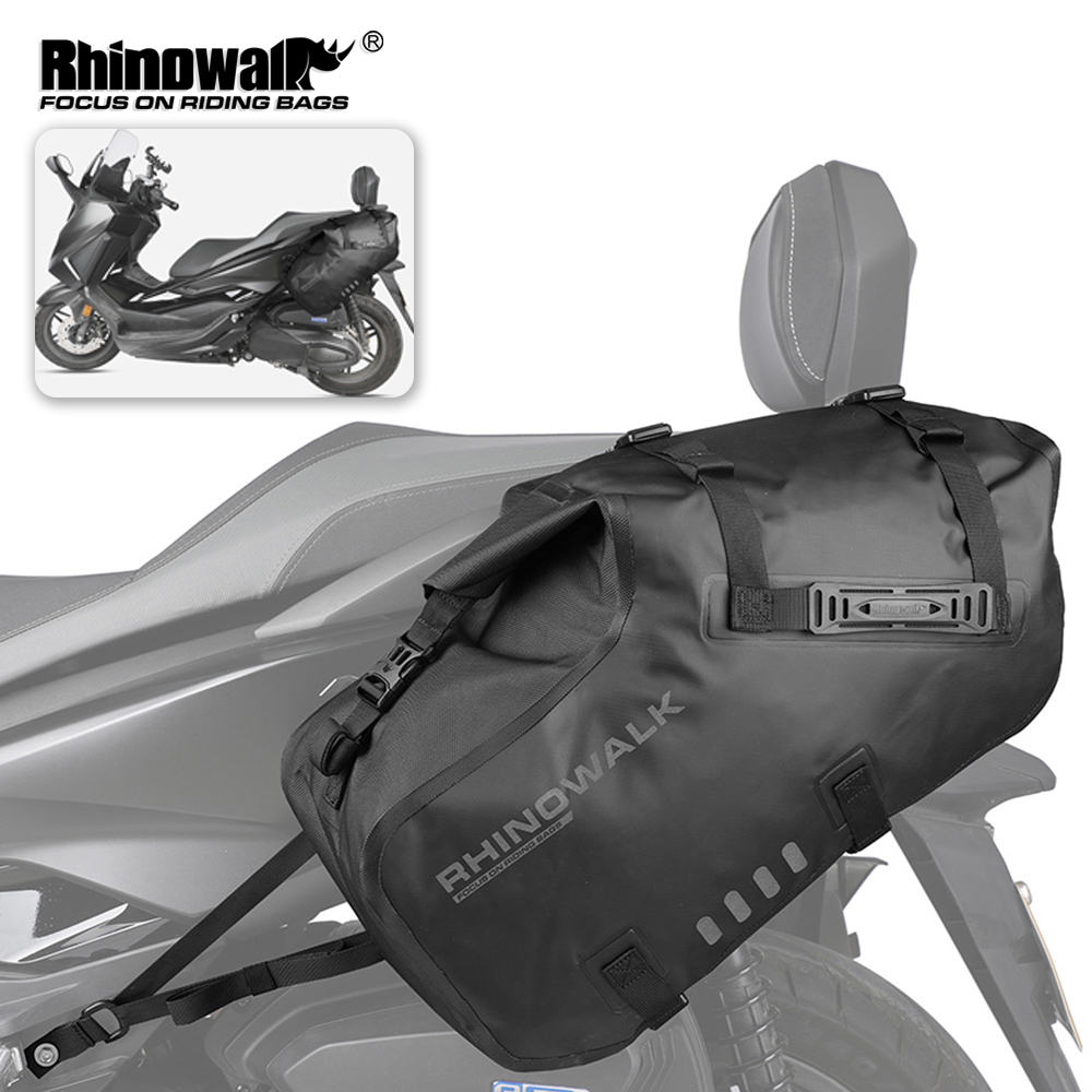 Rhinowalk Motorcycle Saddle Bag 100% Waterproof 2 Pcs Set Side Bags 18l/28l/48l Pannier Universal Fit Motor Without Side Rack Travel Luggage Storage Riding Bag Motorcycle Accessories Giá 4,155,170 Đồng*Miễn phí vận chuyển