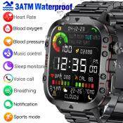 SmartWatch Pro+: Huawei Blood Pressure Oxygen Monitoring Waterproof Fitness Tracker