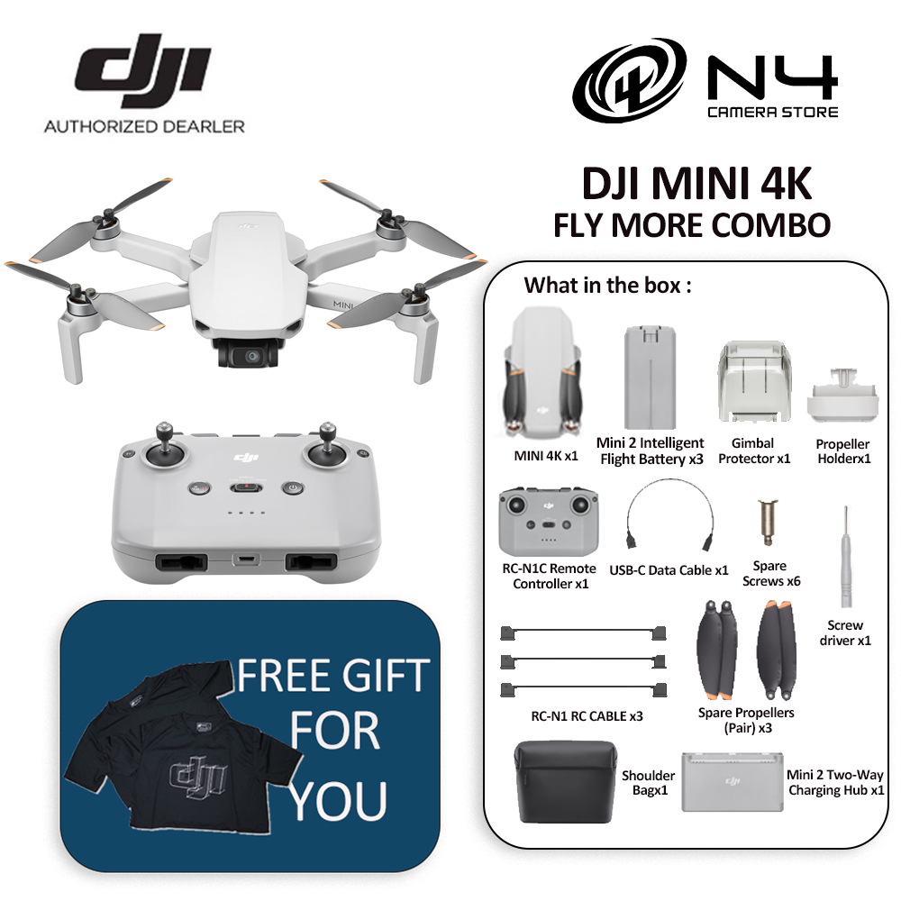 Dji Mini 4K Drone: Lightweight Portable Aerial Photography With