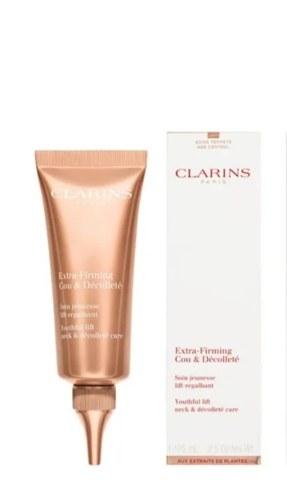 Clarins Extra-Làm săn chắc cổ & decollete 75ml
