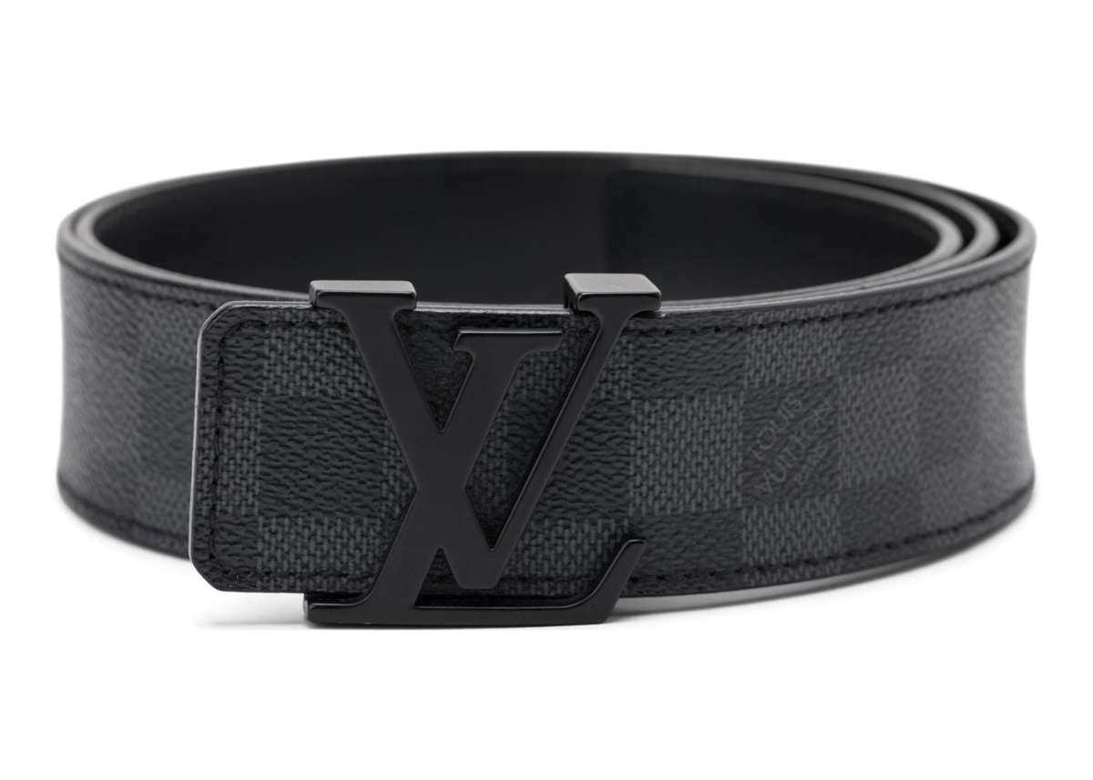 all black lv belt