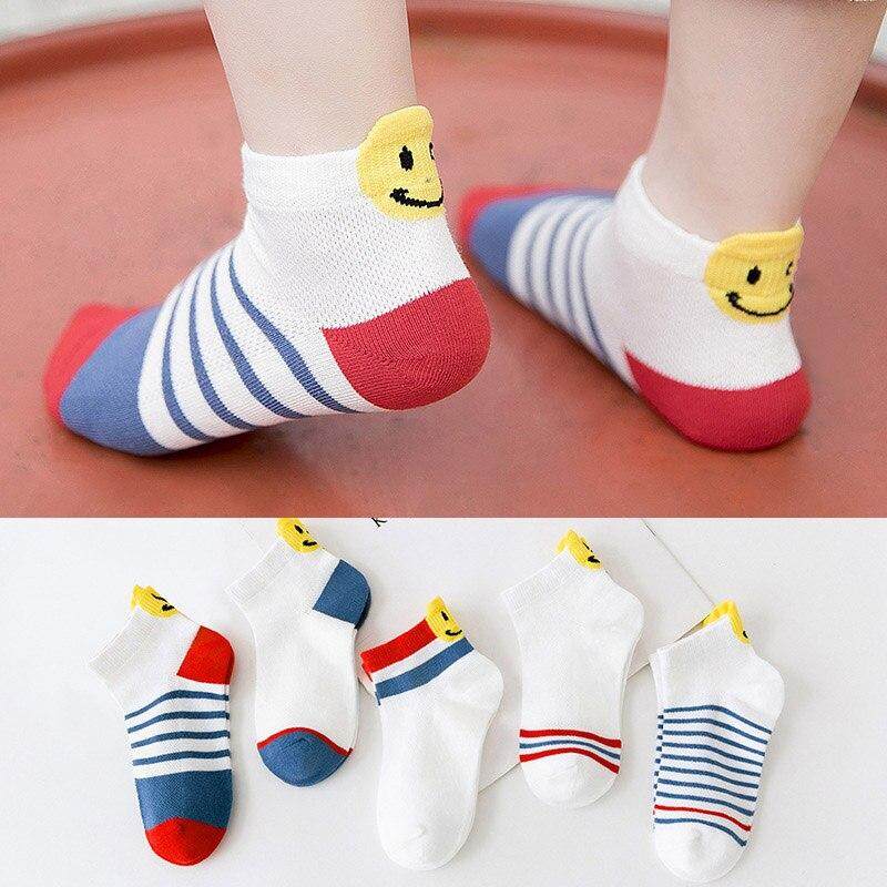 childrens red ankle socks