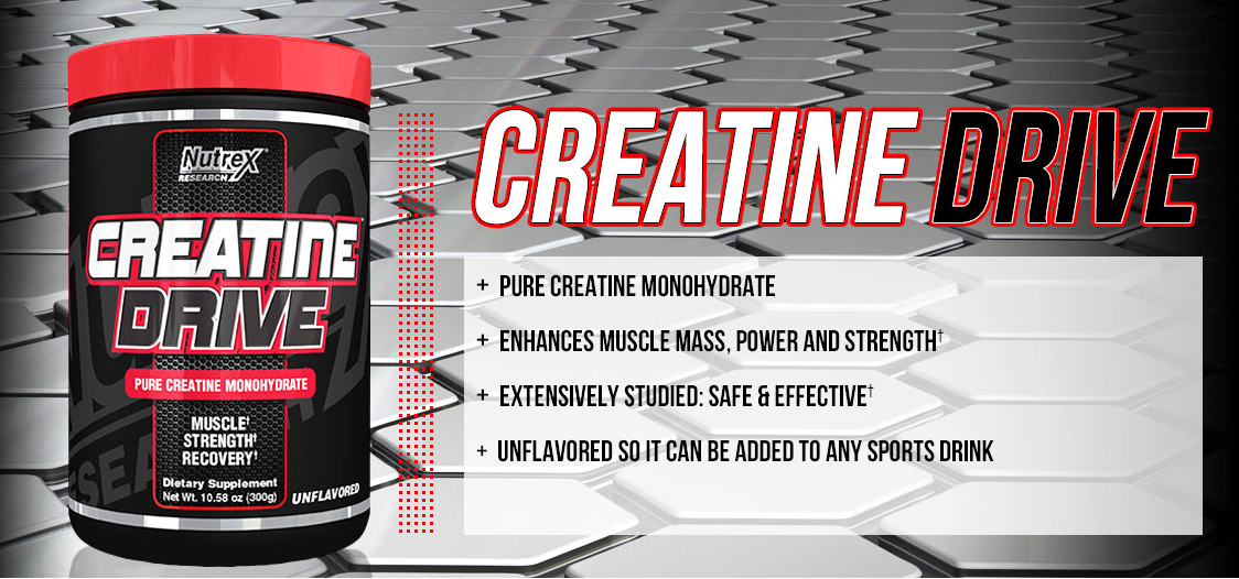 Nutrex research, creatine drive, unflavored, 10. 58 oz (300 g) | lazada