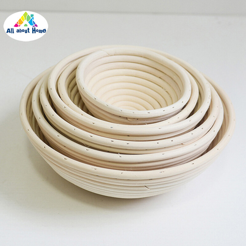 ABH Rổ Banneton Tròn Rổ Mây Ủ Bột Bánh Mì, Để Nướng Tại Nhà