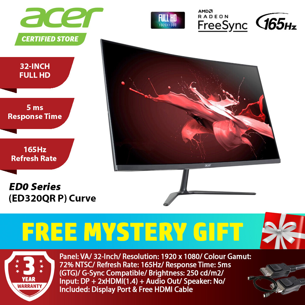 Acer 31.5-Inch Nitro XZ0 XZ320Q X 