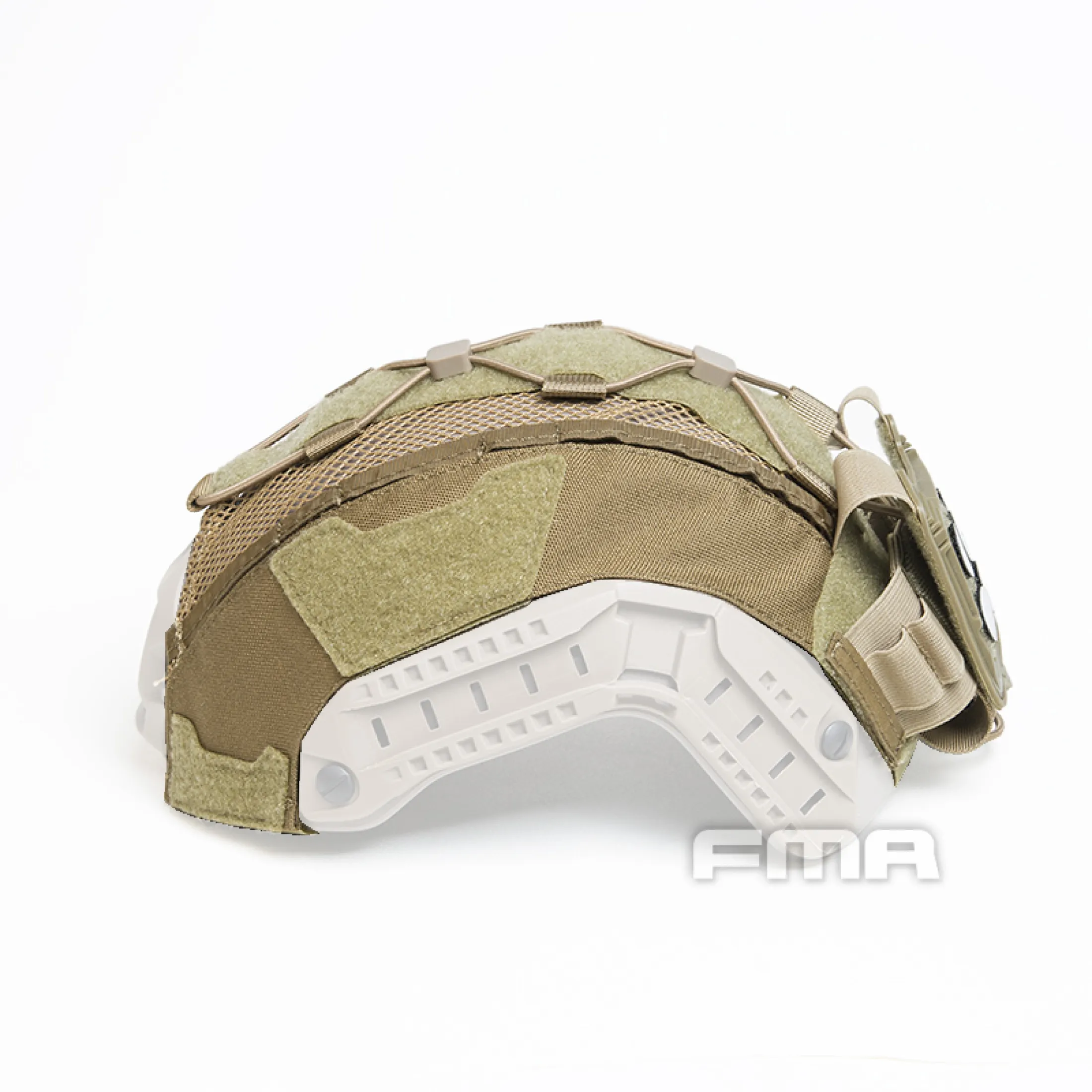 FMA Tactical Helmet Cover For Maritime Helmet with NVG Pouch 