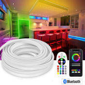 Seville Bluetooth RGB LED Neon Strip Light with Smart Control