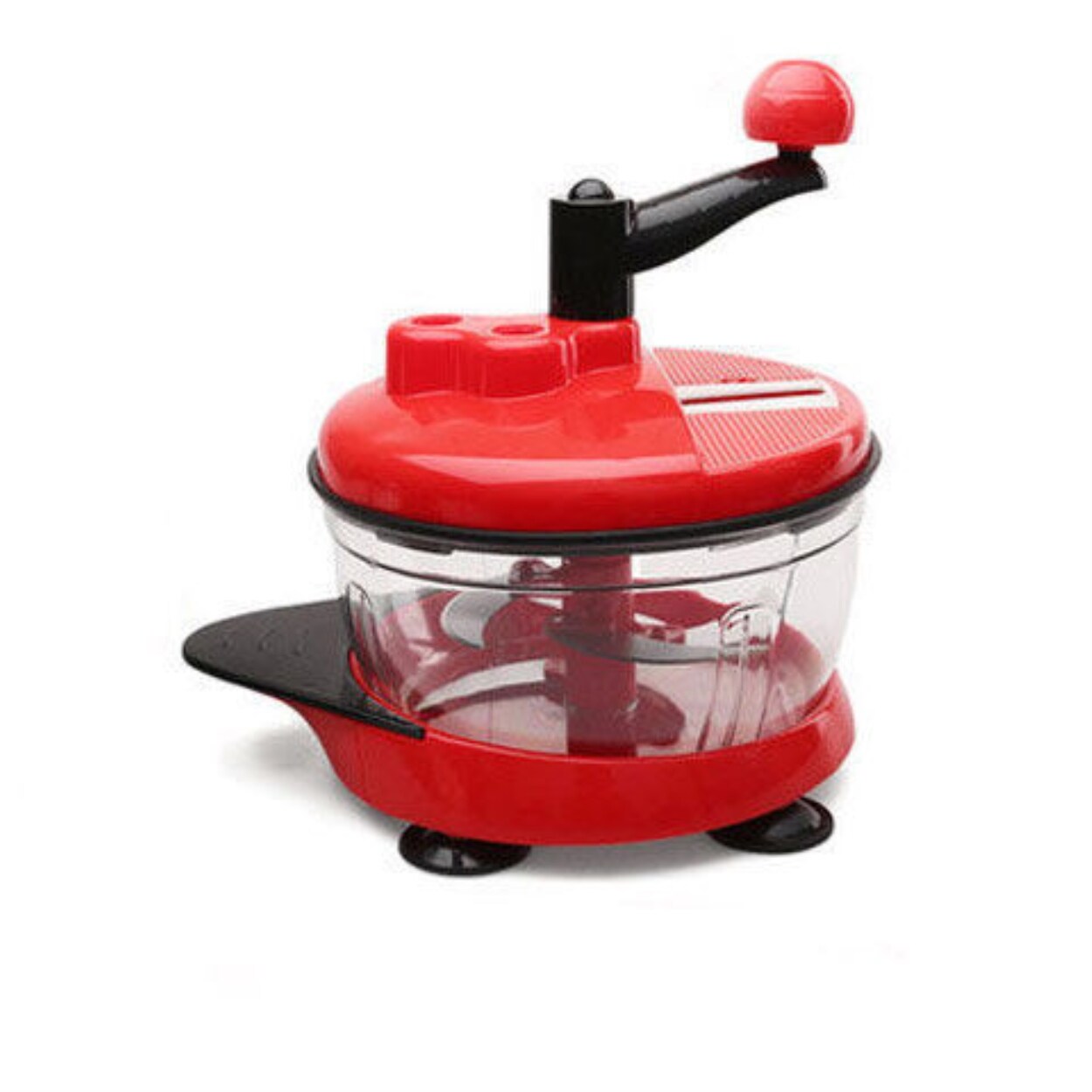 Gambar Multifunctional vegetable cutter chopper manual meat grinder dumpling stuffing machine household vegetable grinder garlic masher kitchen supplies