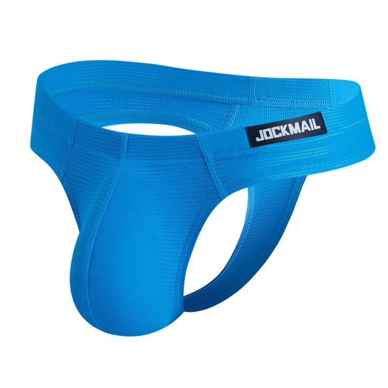 Jockmail đồ lót quần lót nam quần lót mini quần bikini lưới cạp thấp có dây