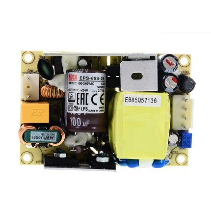 Mean well eps-65s loạt eps-65s-3.3 eps-65s-5 eps-65s-7.5 eps-65s-12 eps-65s-15 eps-65s-24 eps-65s-48 chuyển đổi đầu ra duy nhất cung cấp điện 3.3v5v7.5v12v15v24v48v