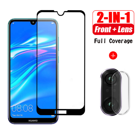 Tempered Glass Case For Huawei Y7 Hontinga Casing Case For Huawei