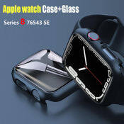 Apple Watch Glass+Case with Screen Protector and Accessories